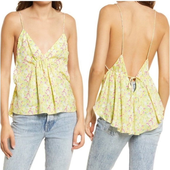 Free People Tops - NWT Intimately Free People Gardenia Floral Print Camisole size small